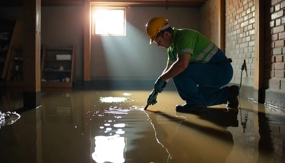 Professional water damage restoration services in Rice, TX